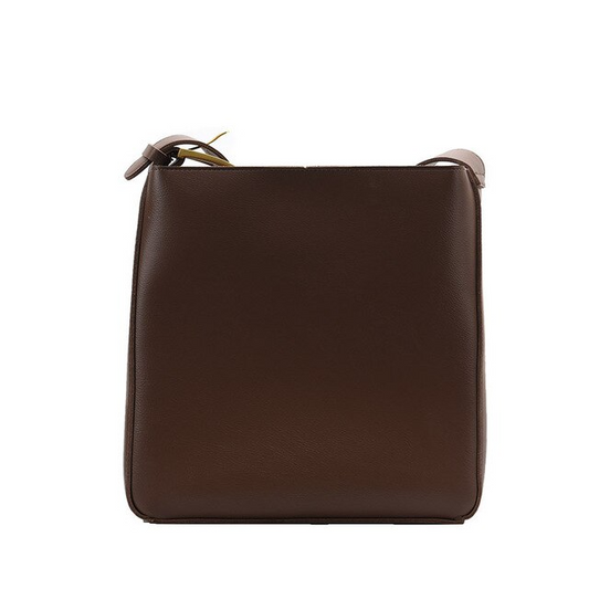 Top-Handle Leather Bag