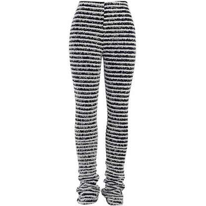 Cali Breeze Stacked Fuzzy Pants