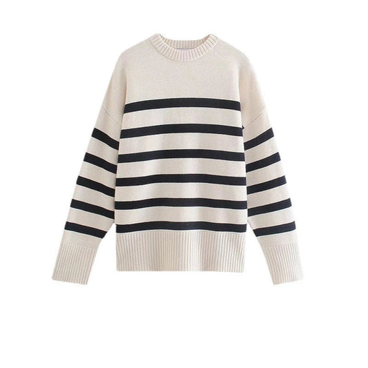 Striped Knitted Sweater