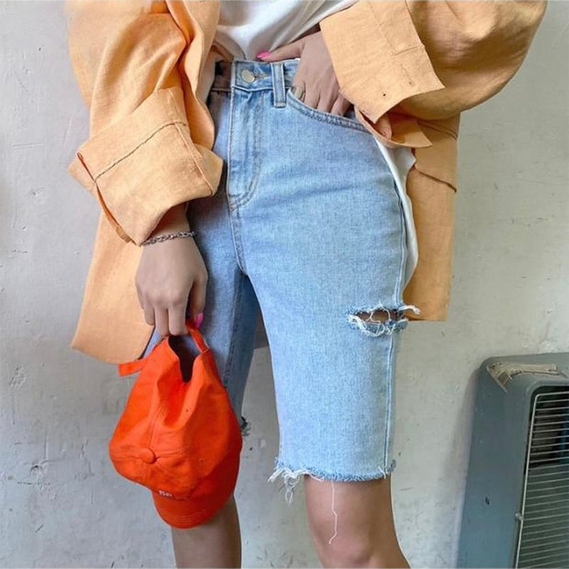 Francesco Denim Shorts