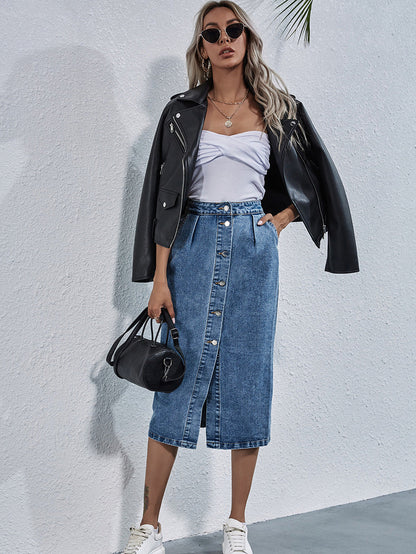 Clara Denim Skirt