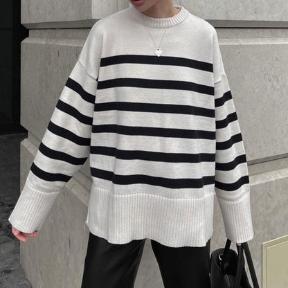 Striped Knitted Sweater