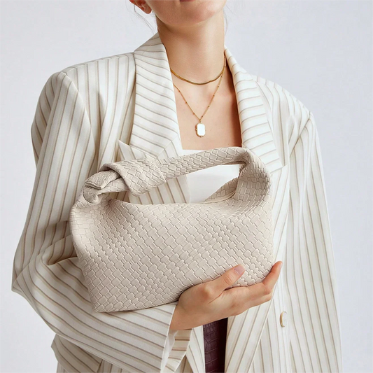 Woven Knot Handbag