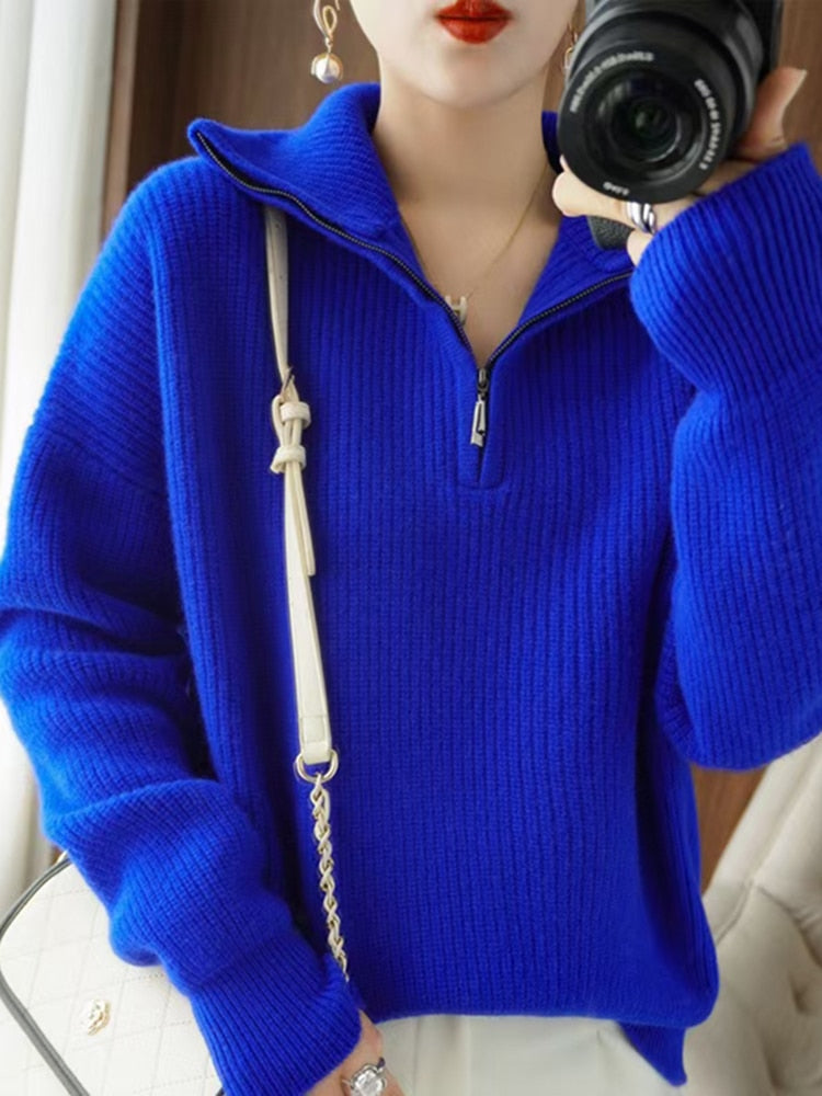 Franco Zipper Sweater