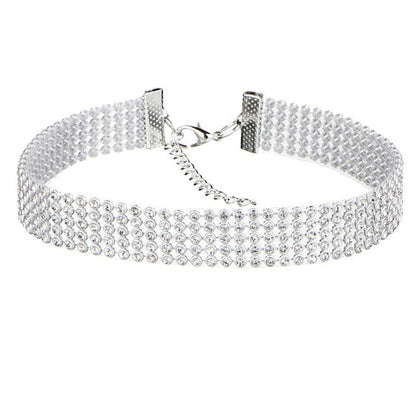 Crystal Rhinestone Choker