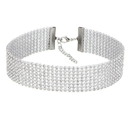Crystal Rhinestone Choker