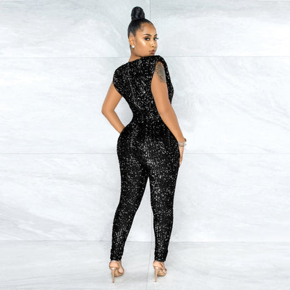 Night Sequin Jumpsuit