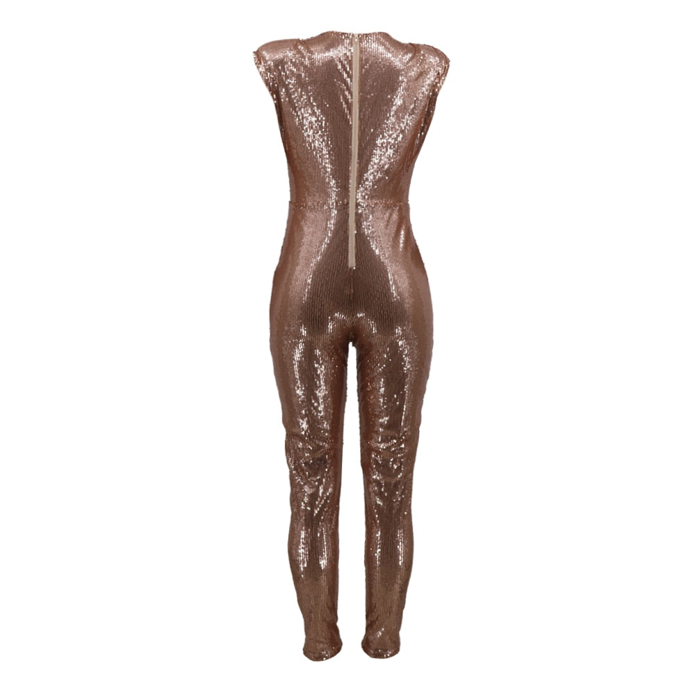 Night Sequin Jumpsuit