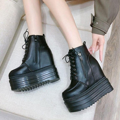 Skull Ankle Boots